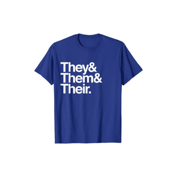 Blue t-shirt